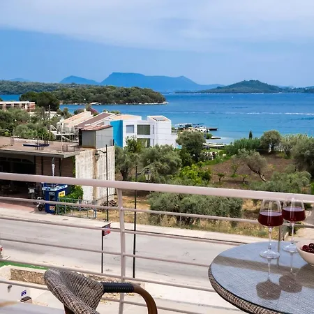 Carmen Sea View Maisonette - Walk To Nidri - Scorpios View Lejlighed Perigiali